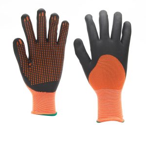 Micro Foam NBR Glove With Dots