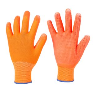 Embossed Foam Latex Glove