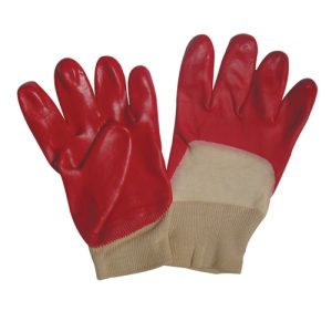 Red PVC Glove