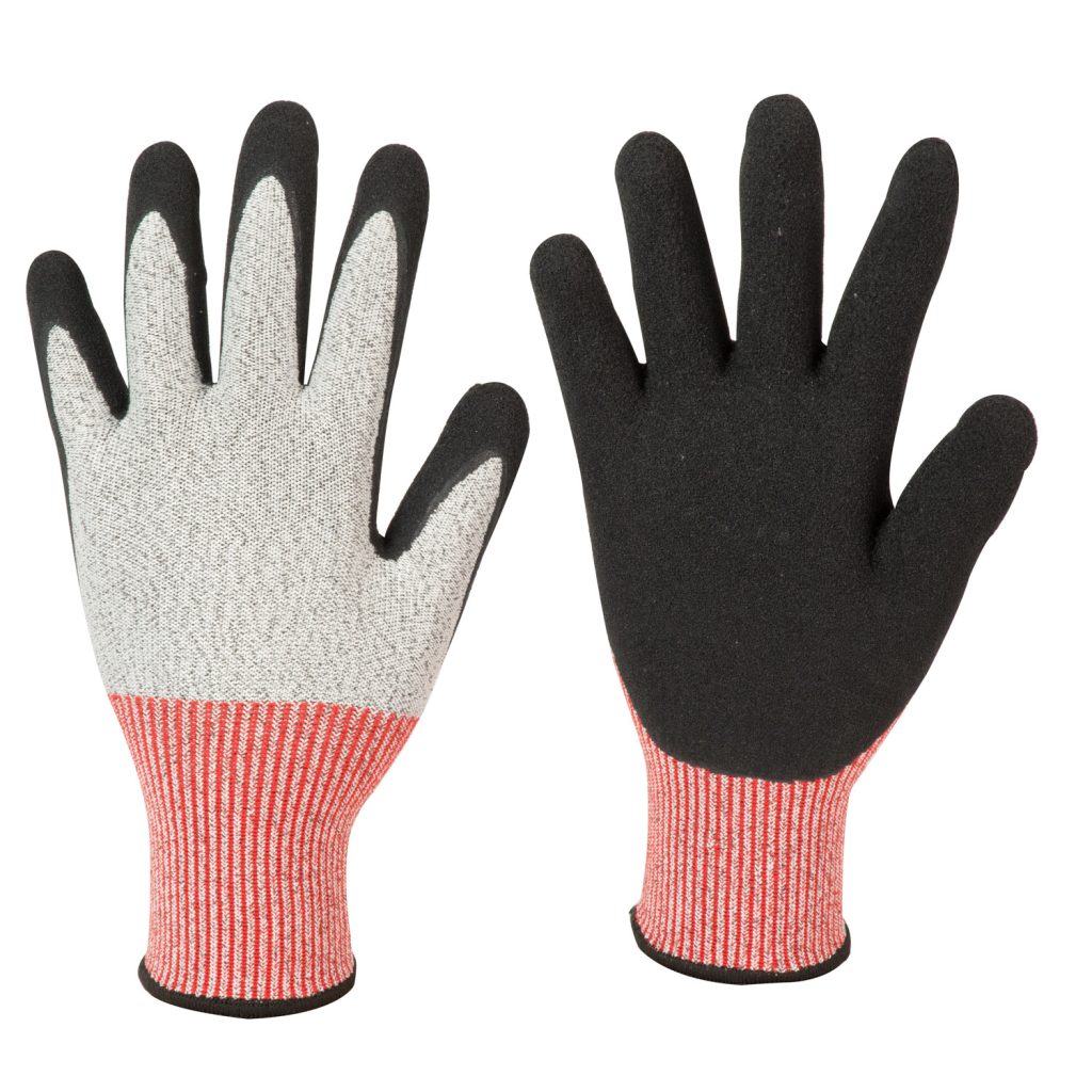 Sandy Nitrile Cut Resistant Glove