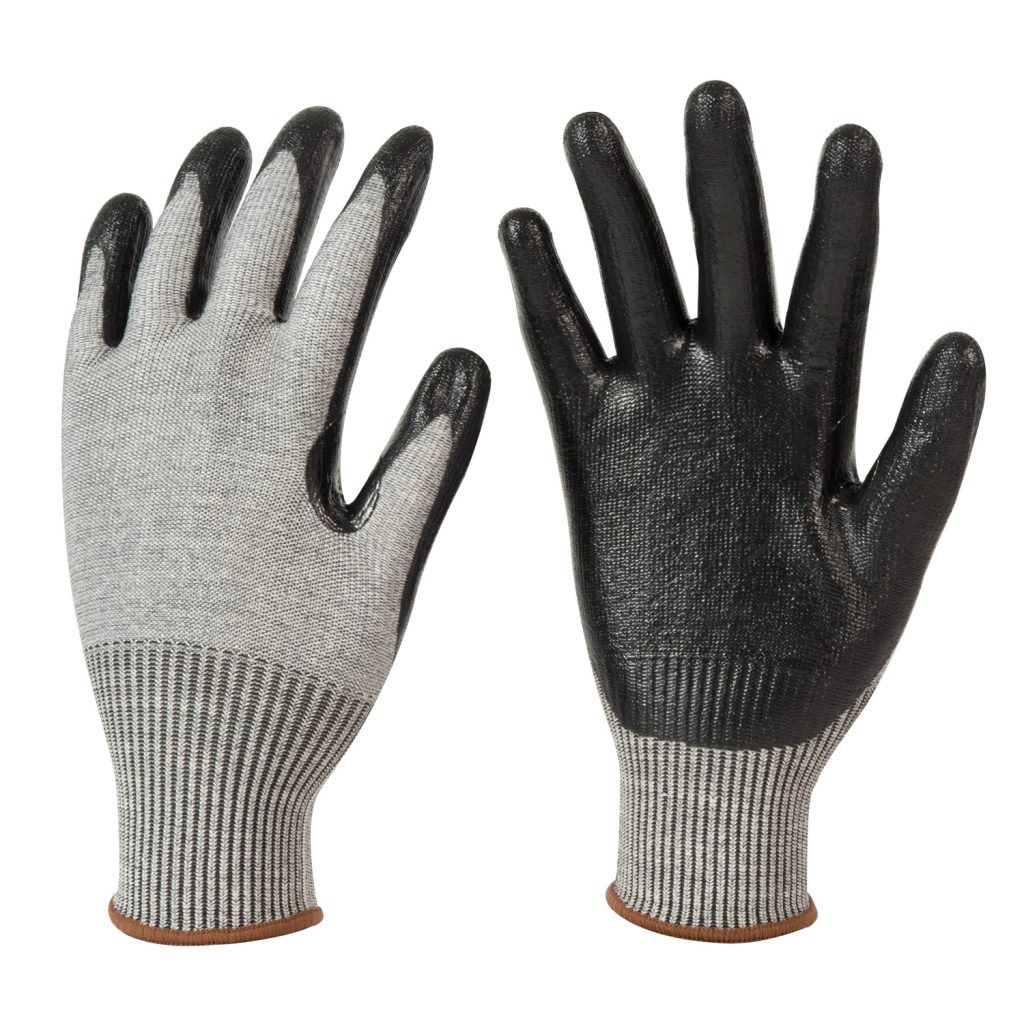 Smooth Nitrile Palm Coated Cut Resistant Glove