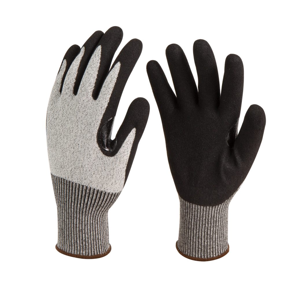 Sandy Nitrile Cut Resistant Glove