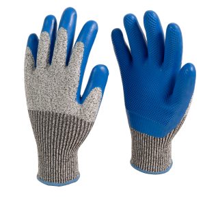 Embossed Latex Cut Resistant Glove