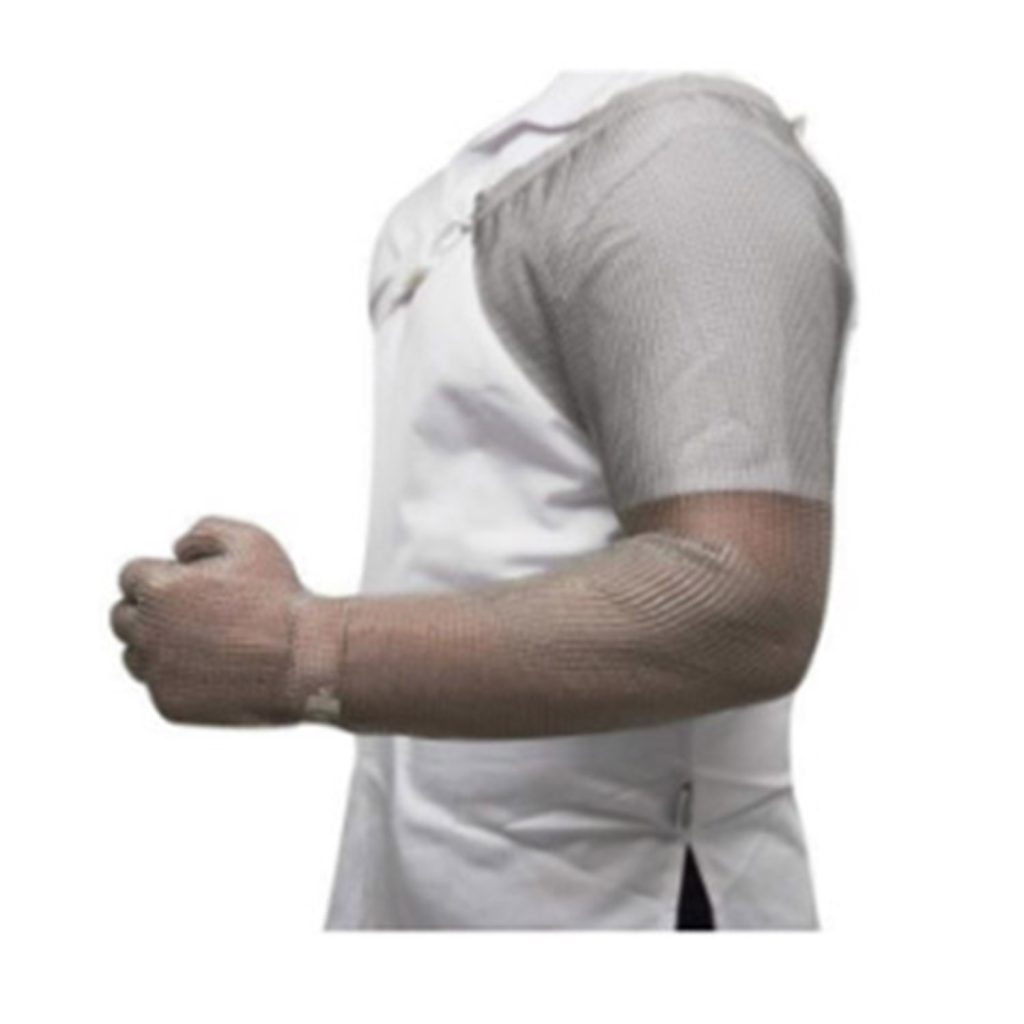 Stainless Steel Arm Sleeve with Full Hand Glove