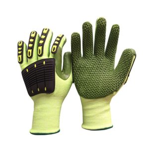 Zig Zag Anti Impact & Vibration and Cut Resistant Glove