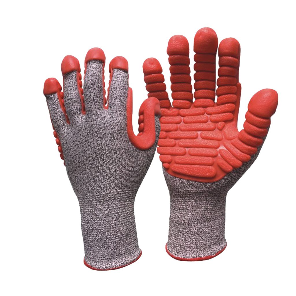 TPE Anti-Vibration & Cut Resistant Glove