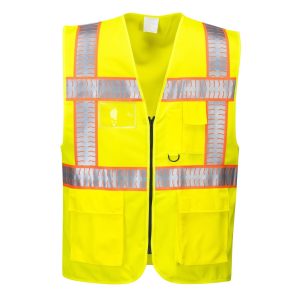 Hi-Vi multi pocket vest