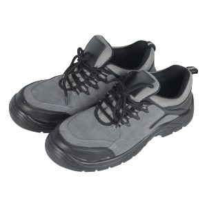 Suede Leather Low Cut PU Outsole Safety Shoes