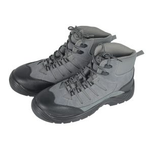 Suede Leather High Cut PU Outsole Safety Shoes