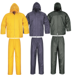 polyester rain suit