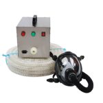 respirator with filters