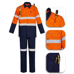 Orange/Blue Workwear