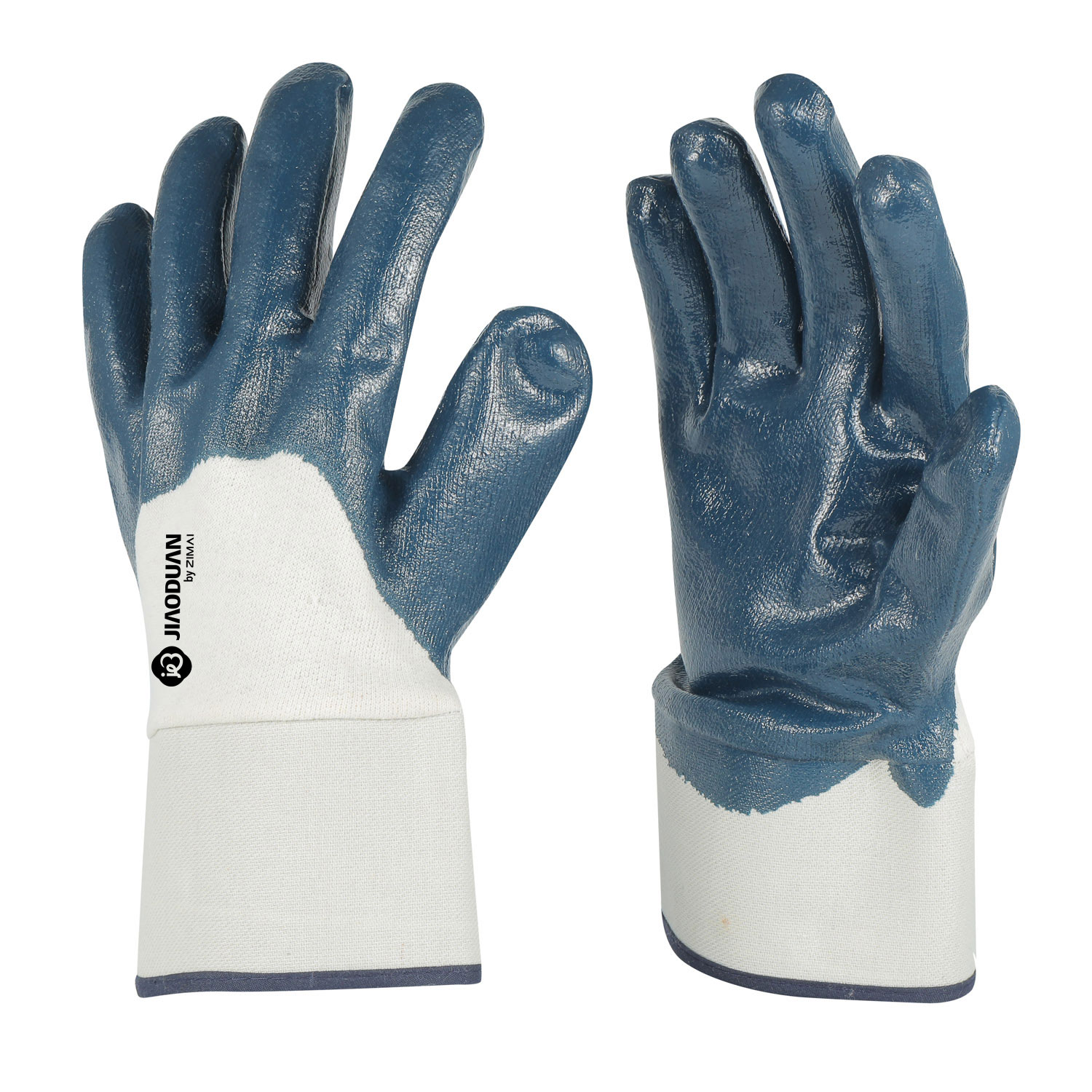 10130 Blue NBR 3/4 Coated Gloves