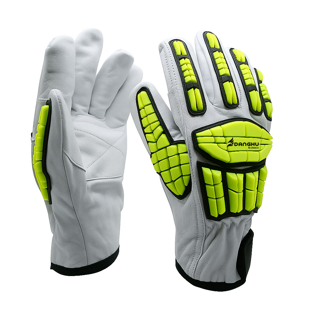 48120 Anti -Cut & Anti -Impact Leather Gloves