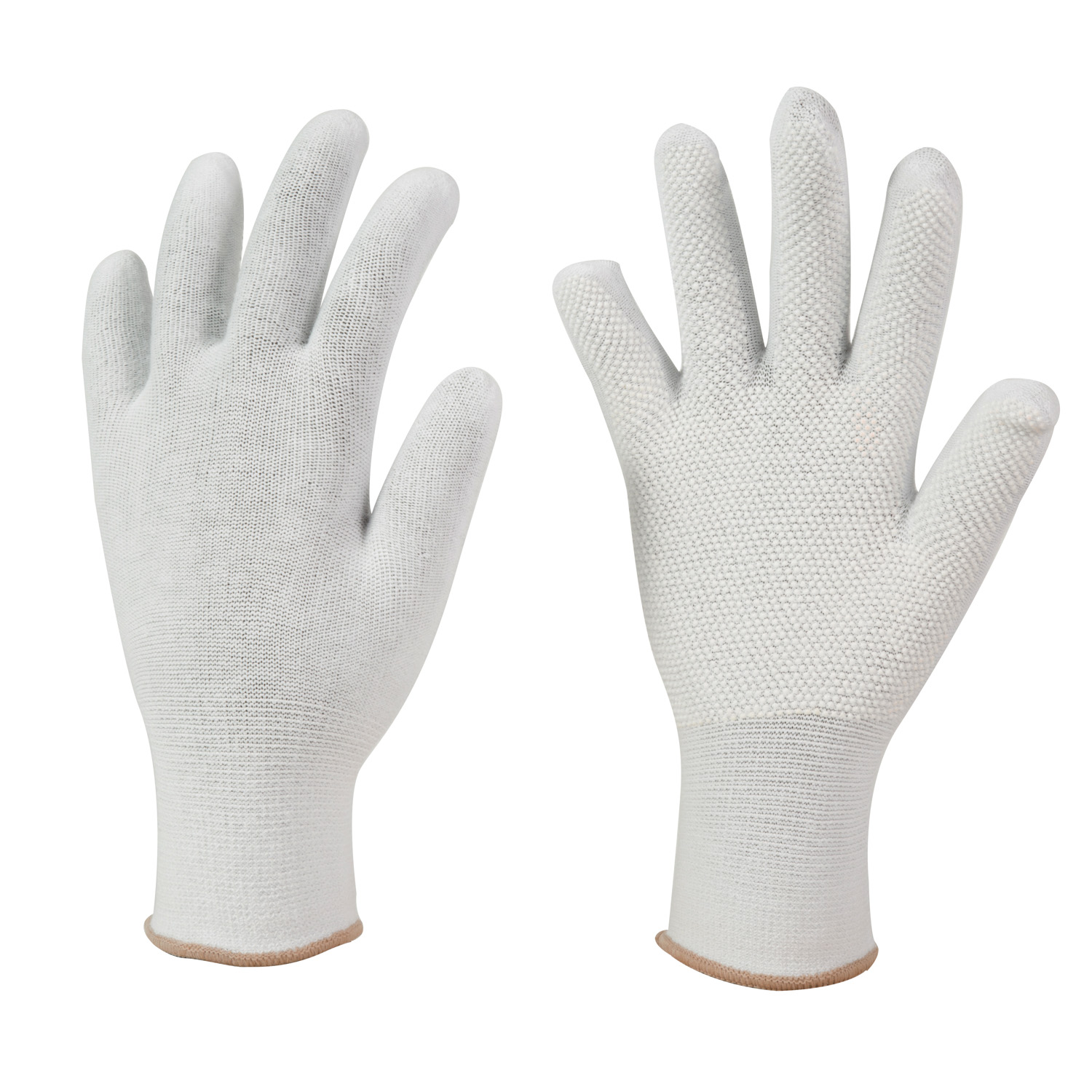 65053  Polyester Knitted Gloves With Mini Dots