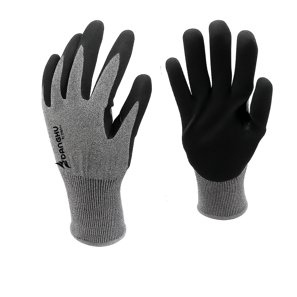 71036 Touch Screen Anti -Cut Sandy NBR Coated Gloves