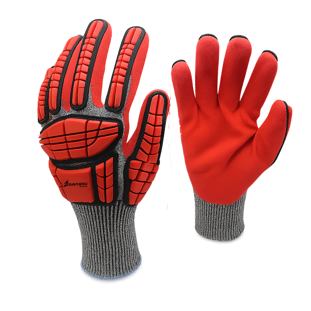 78453 Anti -Cut & Anti -Impact Sandy NBR Gloves