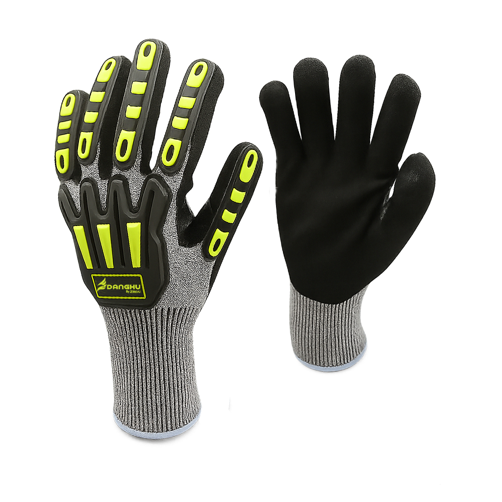 78463 Anti -Cut & Anti -Impact Sandy NBR Gloves