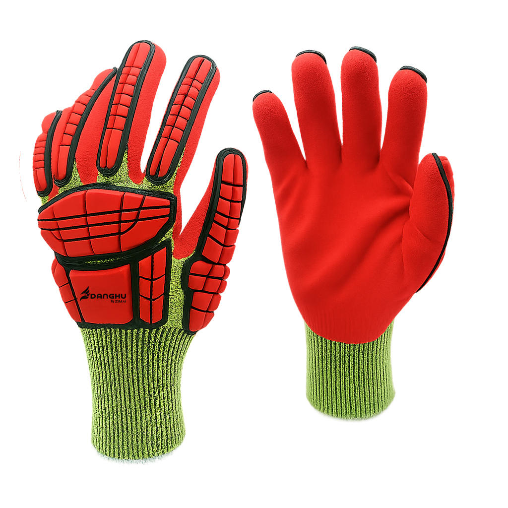 78473 Anti -Cut & Anti -Impact Sandy NBR Gloves