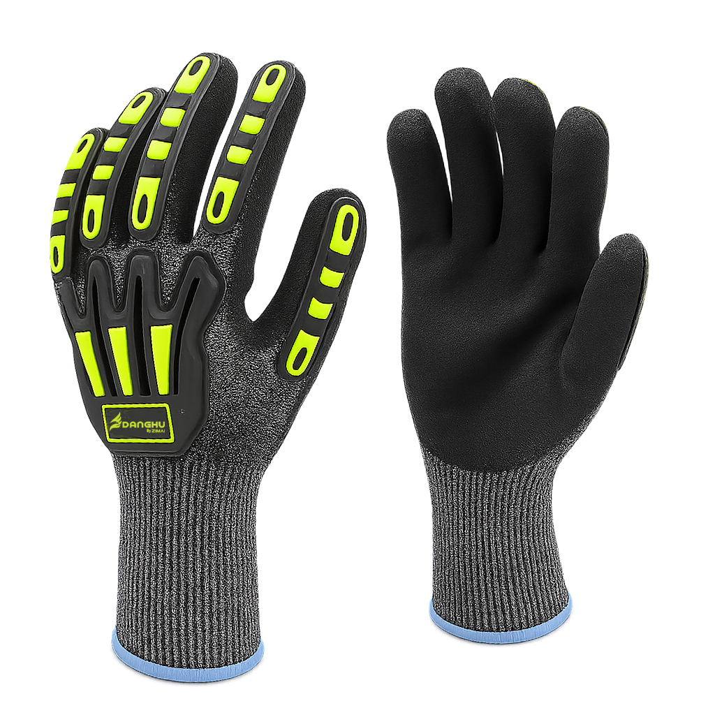 78483 Anti -Cut & Anti -Impact Sandy NBR Gloves