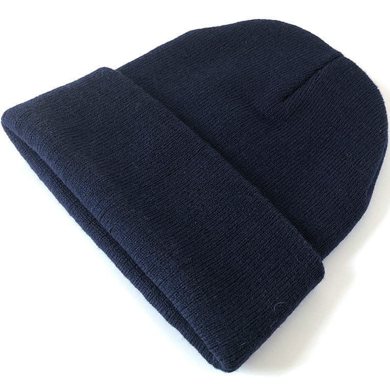 HP018 Acrylic Knitted Flanged Winter Hat