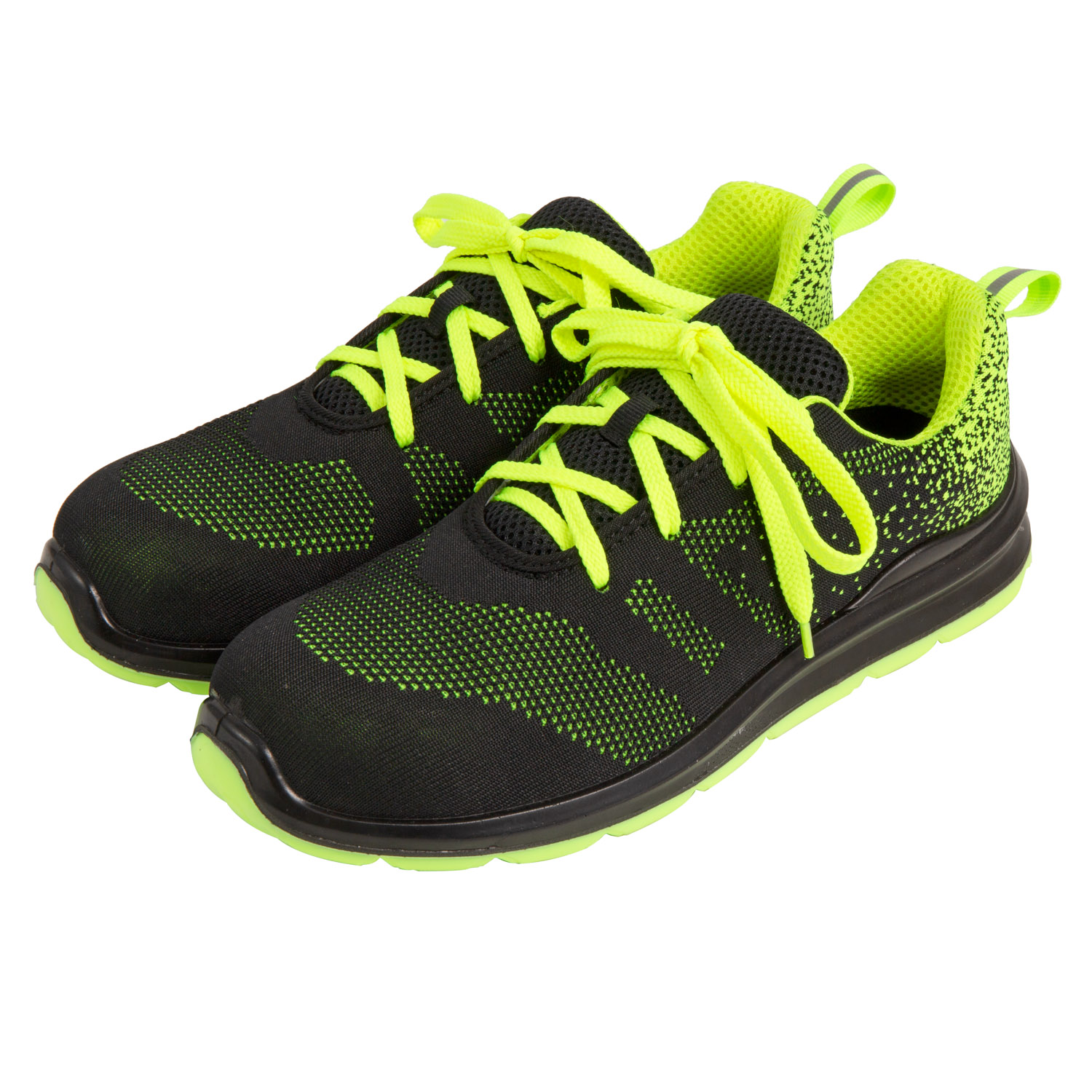 PU1613 Flyknitting PU Injection Safety Shoes