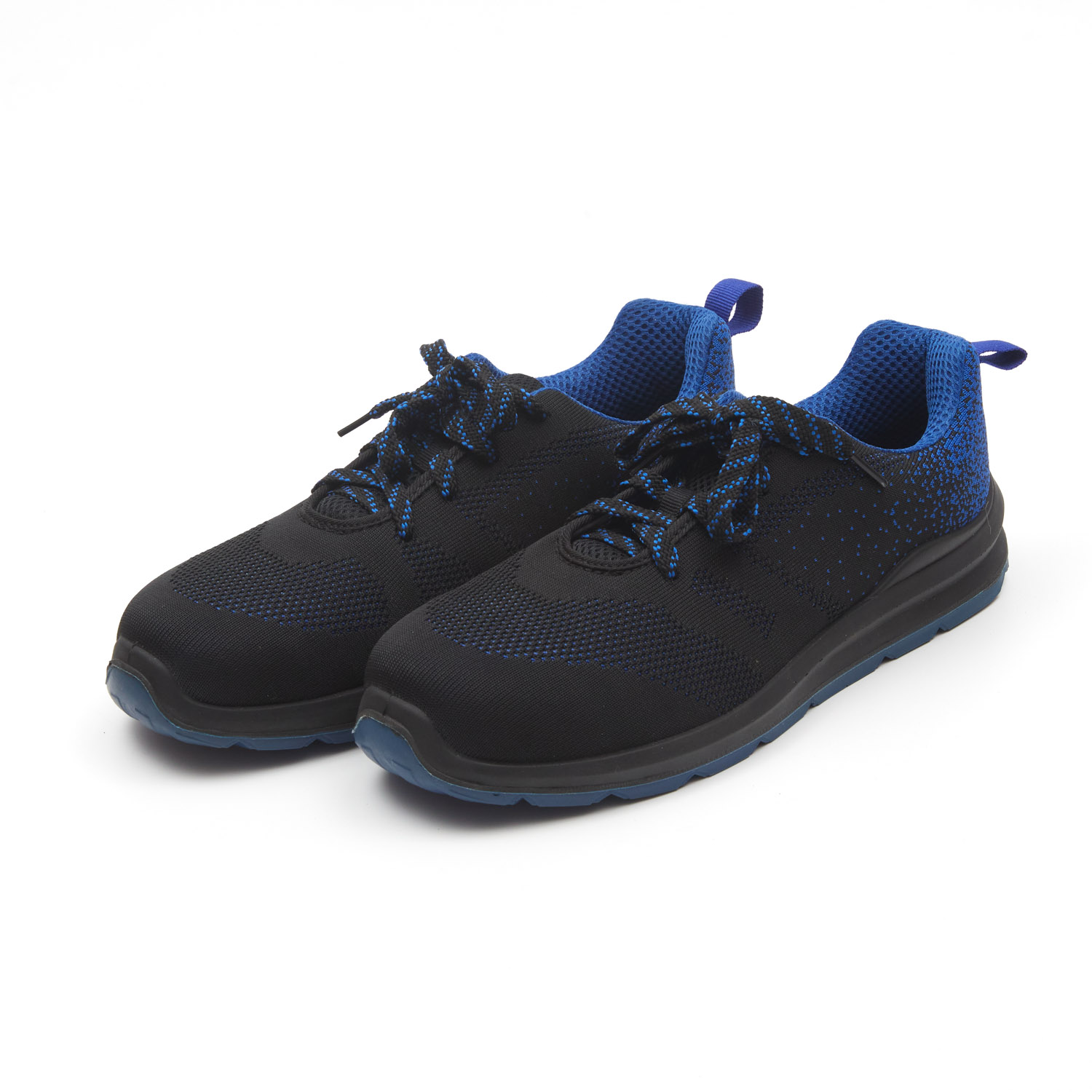 PU1614 Flyknitting PU Injection Safety Shoes